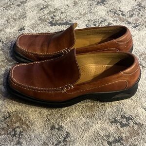 Cole Haan Brown Leather Slip-On Loafers Size 9.5